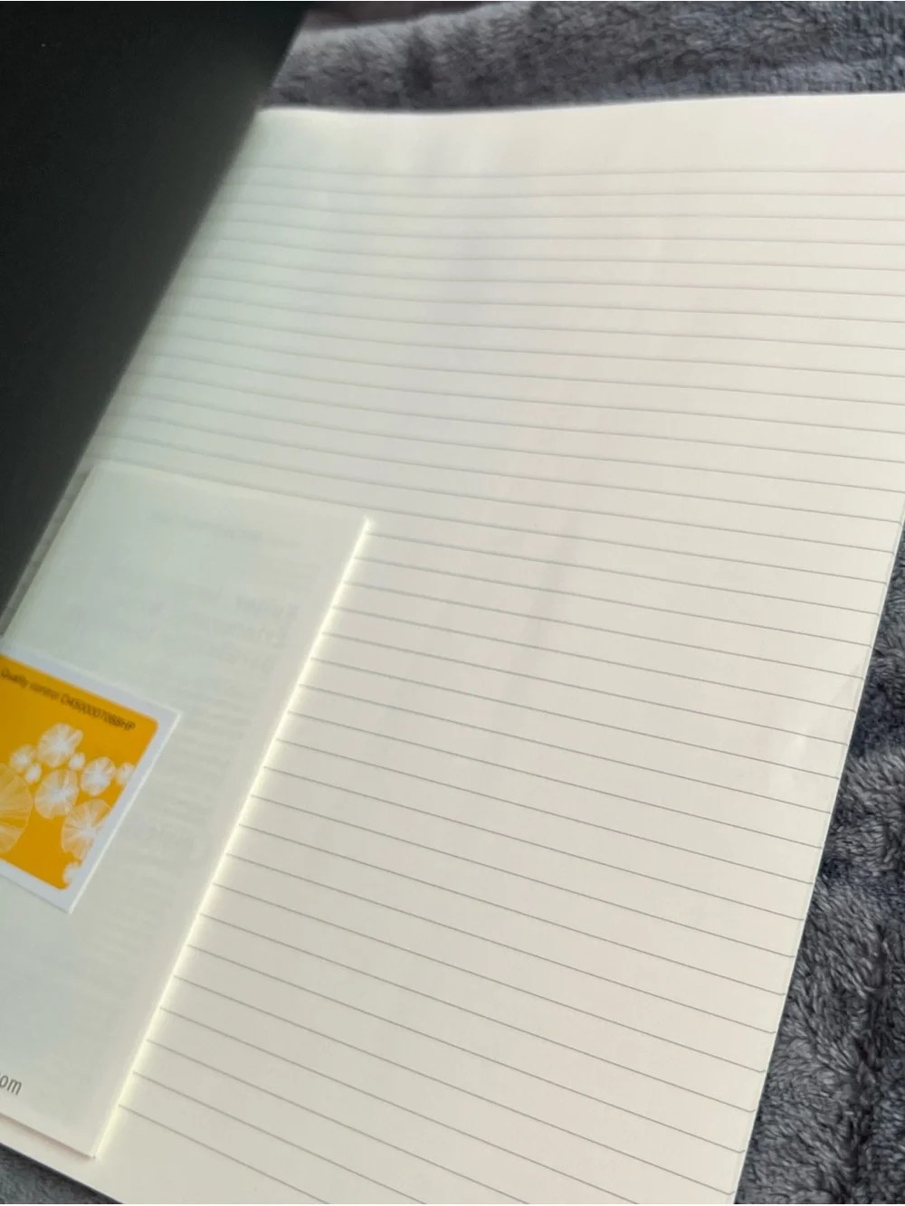 Moleskine XL Softcover Notebook – Black (7.5